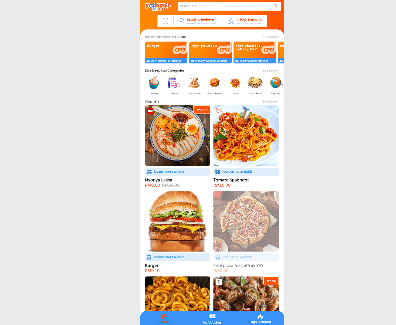 FOODIVERDEALS